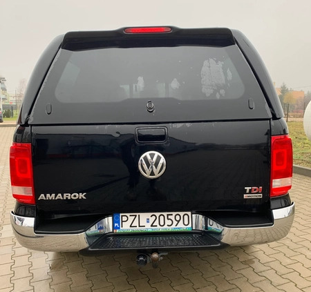 Volkswagen Amarok cena 54400 przebieg: 284000, rok produkcji 2010 z Kościan małe 37